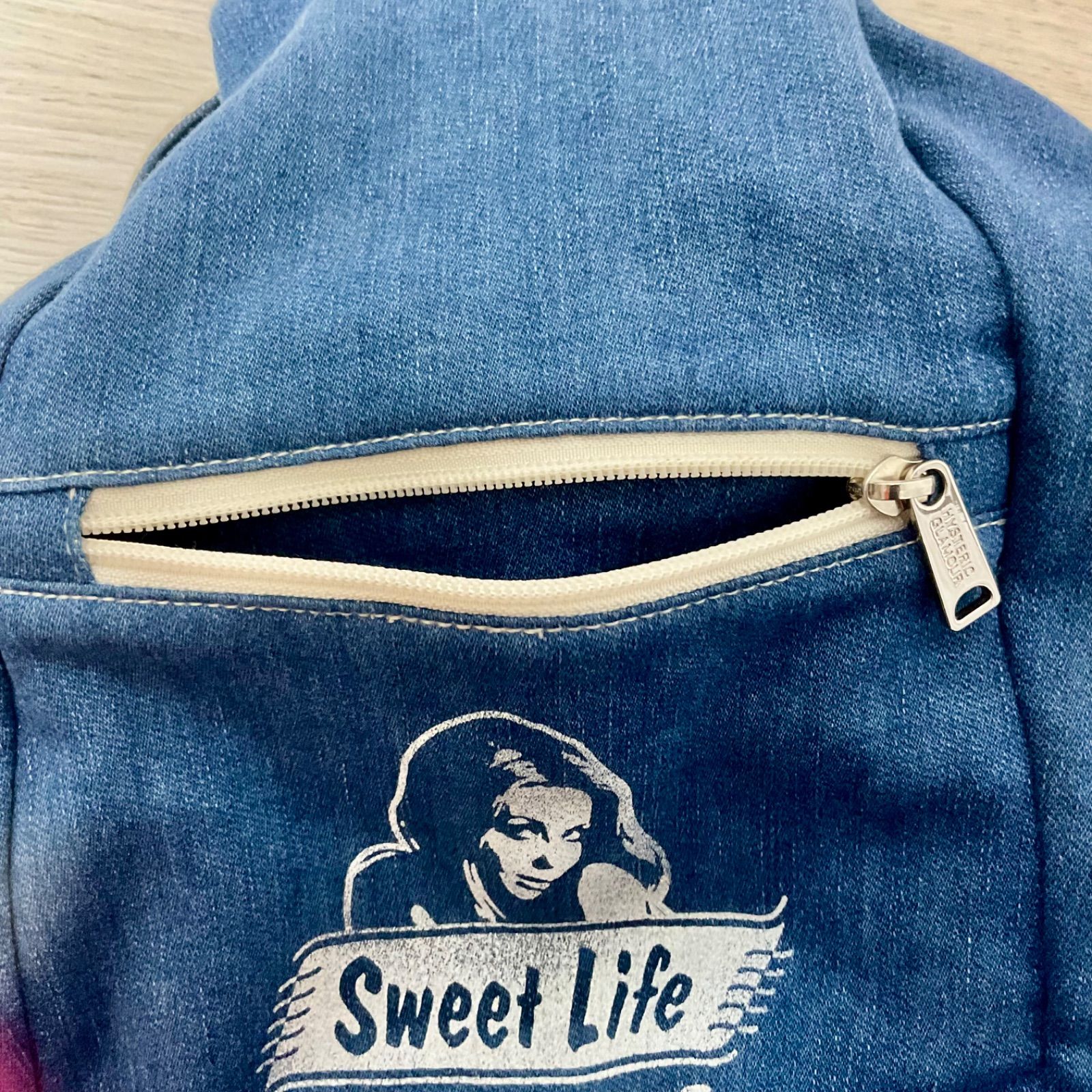 希少品】 HYSTERIC GLAMOUR ヒステリックグラマー デニム バックパック 