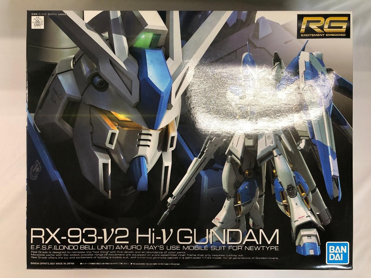 未開封】1/144 RG Hi-νガンダム 機動戦士ガンダム 逆襲のシャア 