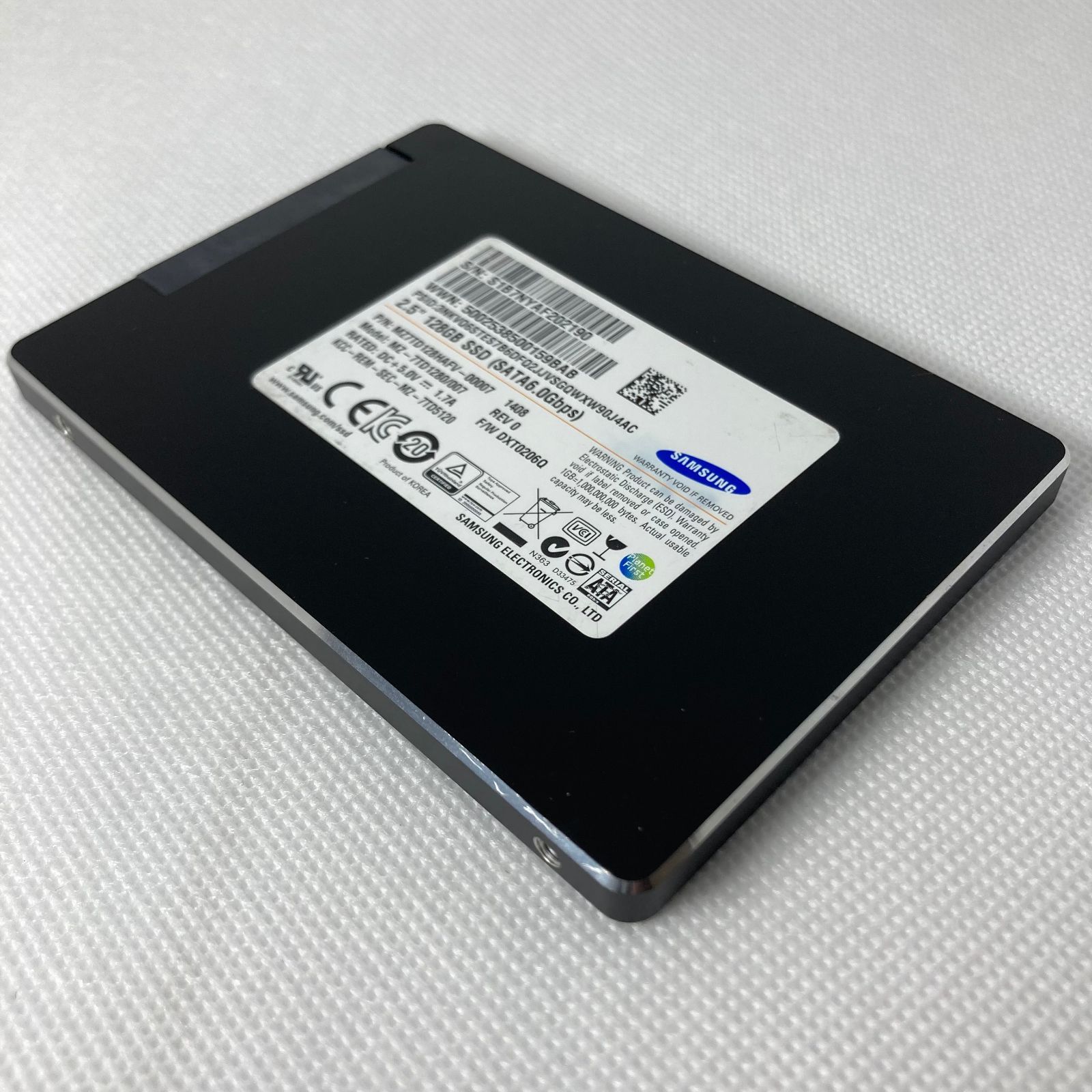 SAMSUNG SSD 2.5" 128GB MZ7TD128HAFV-00007 【654】