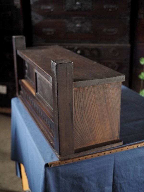 欅造りアンティークローボード 置き床 昭和初期 古録展 送料無料 品番H1712 MERCADOAVALIA_COM_BR