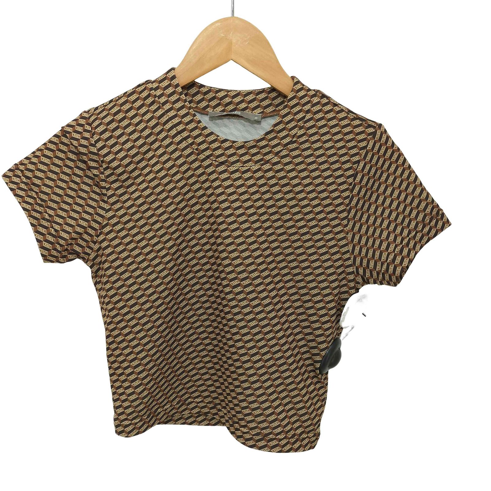 キス KITH kith women Mulberry sheer monogram tee レディース import