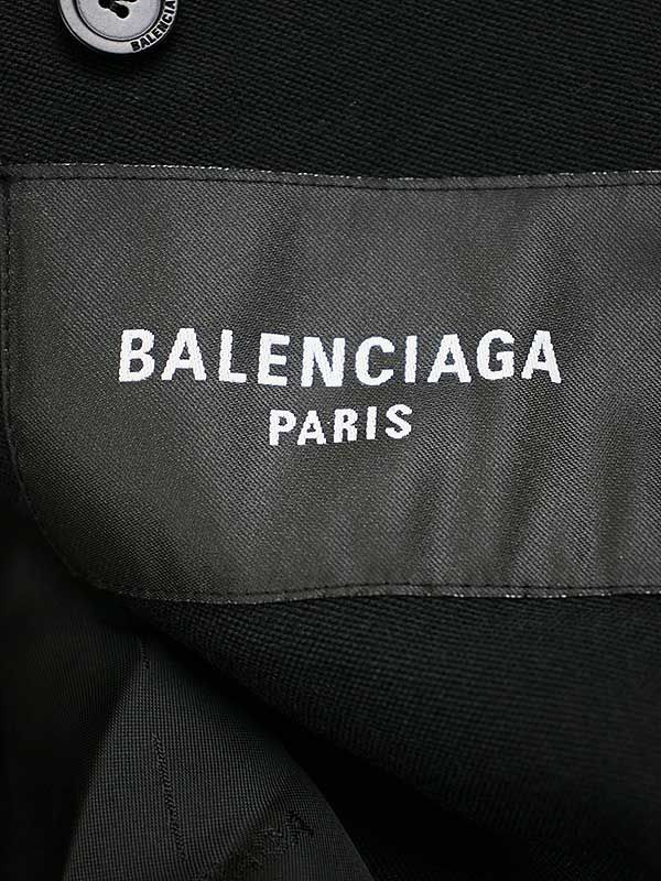 BALENCIAGA バレンシアガ 21AW パワーショルダー オーバーサイズウール