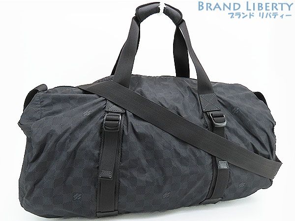 【レア新品同様】ルイヴィトン　LOUIS VUITTON　ダミエ アヴァンチュール　プラクティカル　2WAY ボストンバッグ　ハンドバッグ　旅行バッグ　ブラック　ナイロン　M97058