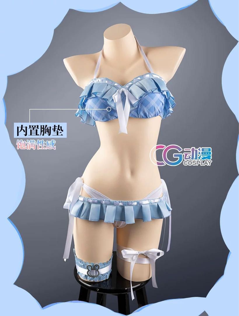 新品未使用 CGCOS ホロライブ 兎田ぺこら 水着 コスプレ衣装