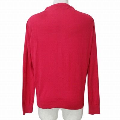 ジョンスメドレー　カーディガン　コットン　赤　美品 ✨美品✨ジョンスメドレー 赤カーディガン シーアイランド