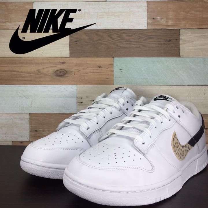 美品 NIKE DUNK LOW SE アニマル スウッシュ ダンク ロー カット