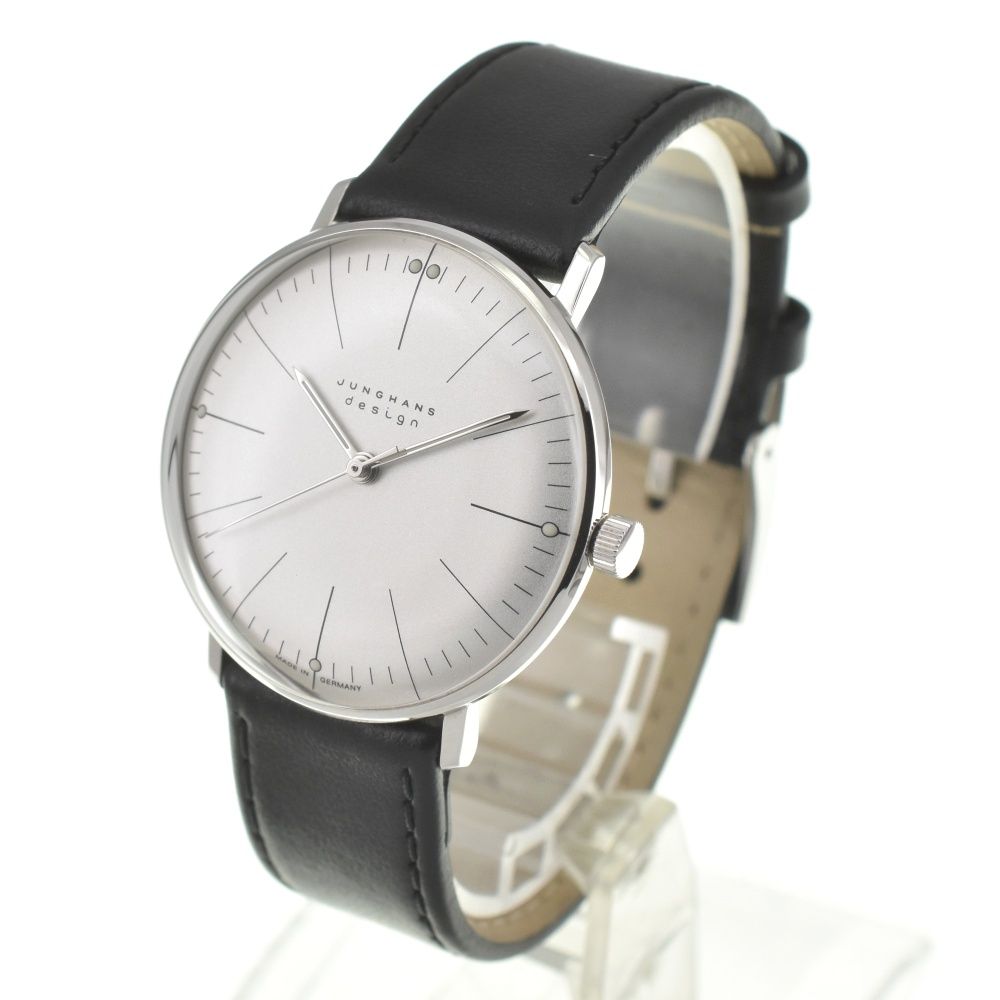 ユンハンス JUNGHANS 027/3700 04 マックスビル 手巻き ユニセックス美