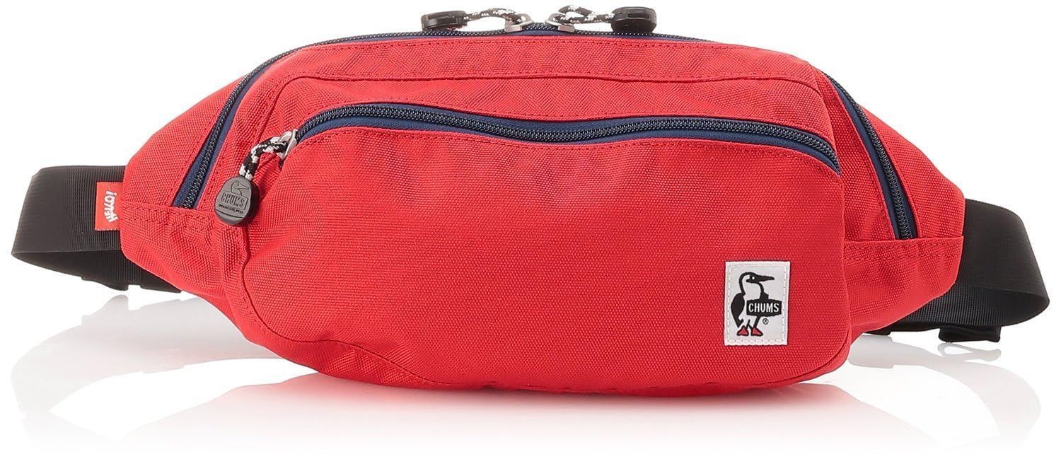 レッド [チャムス] Bag Recycle Small Oval Waist Pack メンズ Red