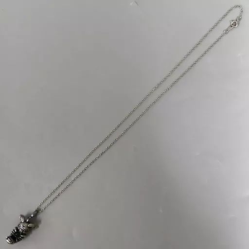 銀製品・指輪・アクセサリー　ワームモン 天然石ネックレス 「デジモンアドベンチャー02 THE BEGINNING」 劇場グッズ 天然石ネックレス] ワームモン デジモンアドベンチャー02 THE