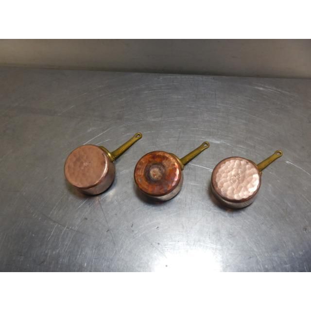 デリて　銅セット　ソテーパン　キャセロール　純銅鎚目ケットル デリて 銅セット ソテーパン キャセロール 純銅鎚目ケットル