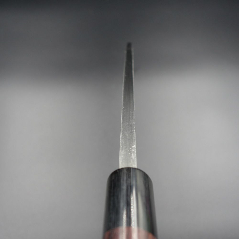 仙助 出刃包丁 120mm 紫檀丸柄 安来鋼青紙２号 越前打刃物 和包丁 ② 仙助 出刃包丁 120mm 紫檀丸柄 安来鋼青紙2号 越前打刃物 和