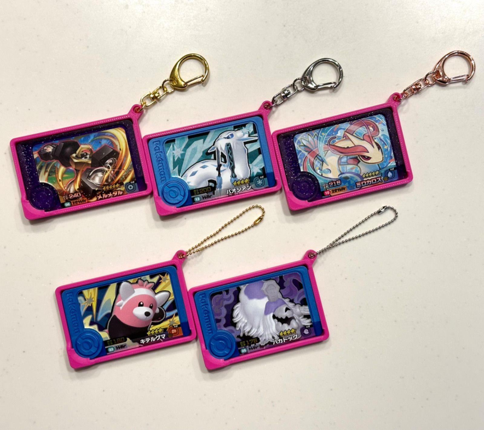 ポケモンフレンダ キーホルダー 2個セット Aタイプ 横向きピック ポケモンフレンダ キーホルダー 2個セット Aタイプ 横向きピック