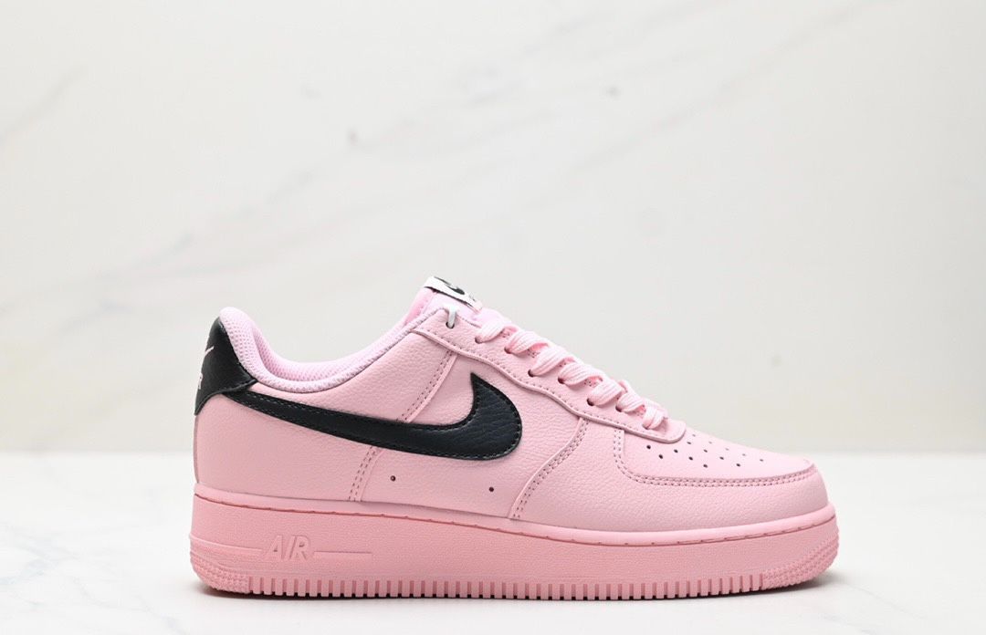 ナイキ Nike Air Force 1 Low BY YOU  ピンク   スニーカー