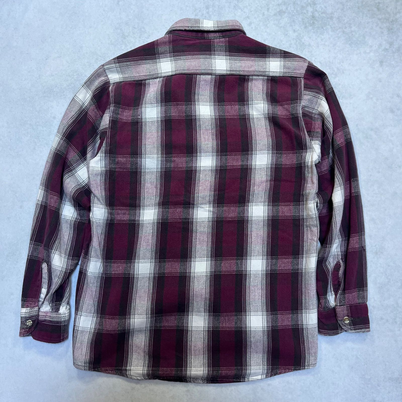 90's USA製 FIVEBROTHER ファイブブラザー ネルシャツ M