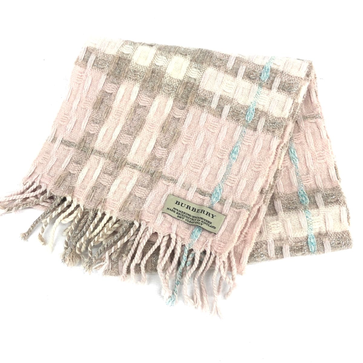 BURBERRY LONDON バーバリーロンドン マフラー 中古・古着通販】BURBERRY LONDON (バーバリーロンドン) ハート