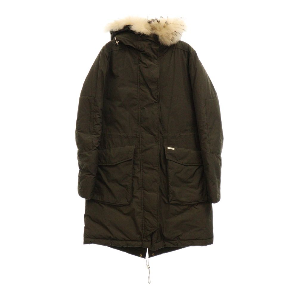woolrich カーキ ダウンジャケット ファー付き 【公式通販】 woolrich カーキ ダウンジャケット ファー付き 【公式通販】