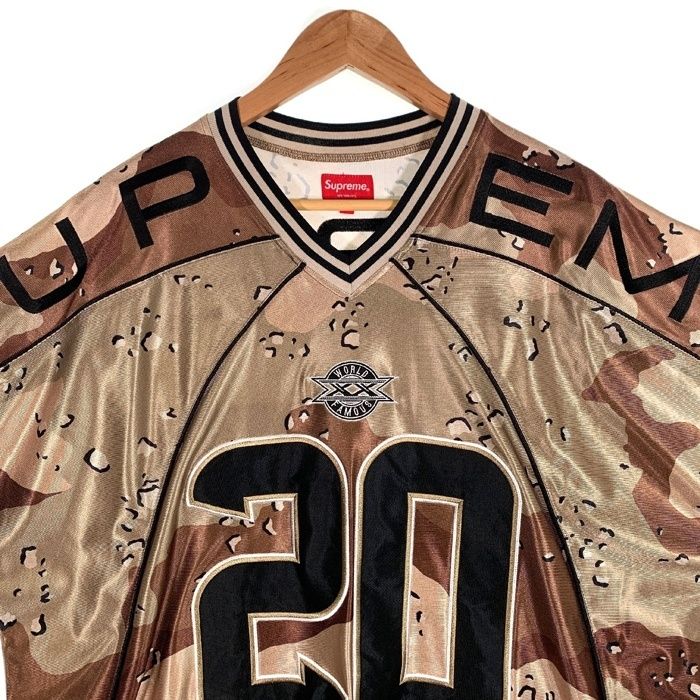 SUPREME シュプリーム 20AW Paneled Football Jersey パネルド