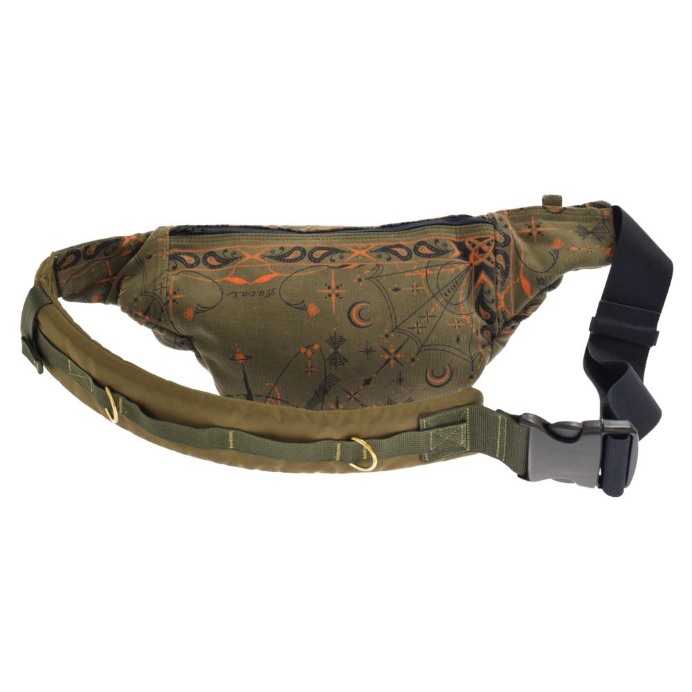 サカイ×ポーター Dr Woo Bandana Print Nylon Bag