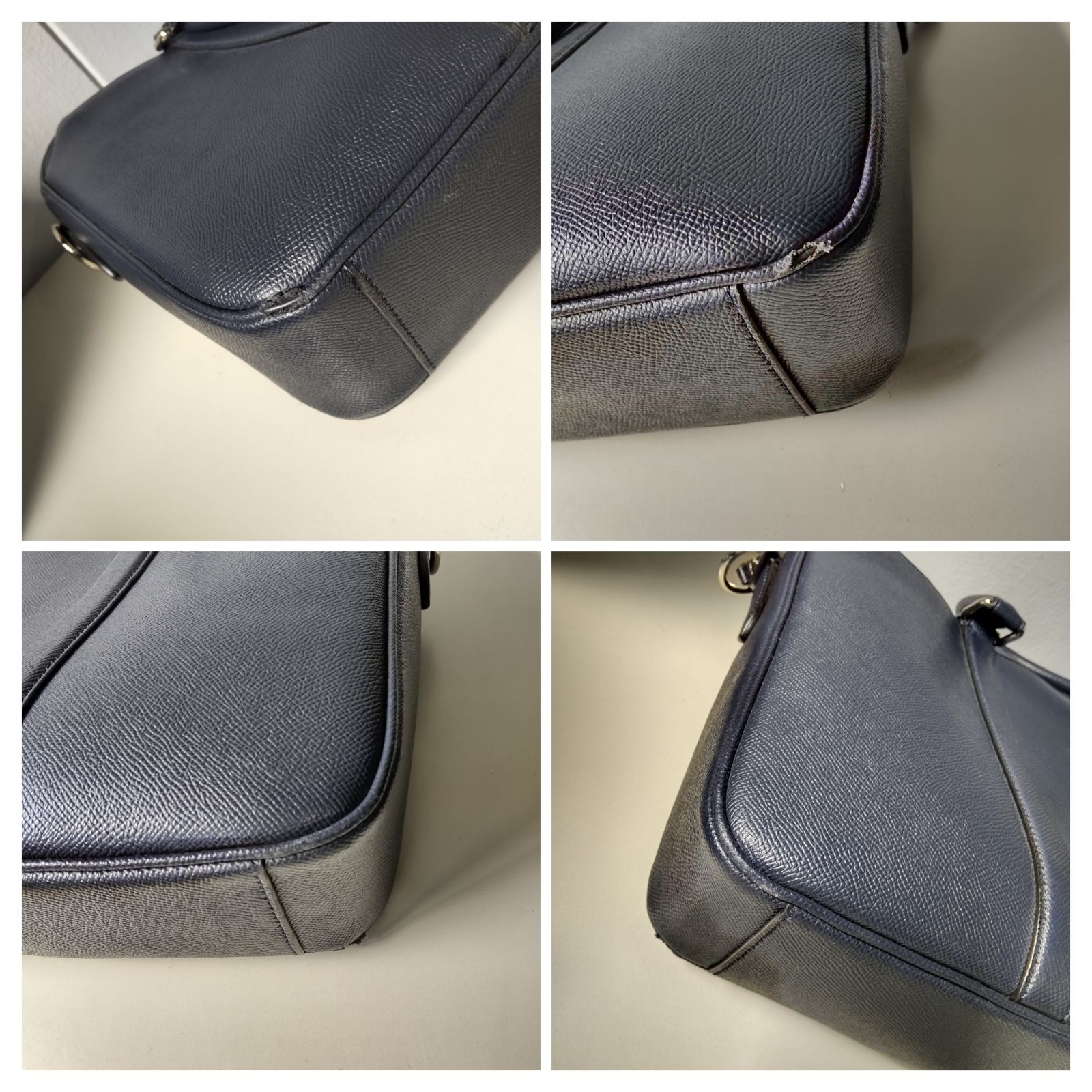 COACH コーチ ペリークロスグレイン ジップトップブリーフ N2 H1761