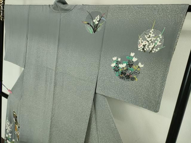 平和屋本店□極上 人間国宝 羽田登喜男 TOKIOetTOKI 訪問着 鴛鴦 花