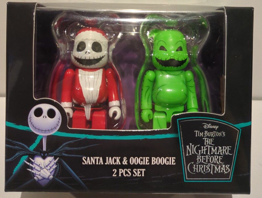 MEDICOM TOY - BE@RBRICK OOGIE BOOGIE & SANTA JACK 400