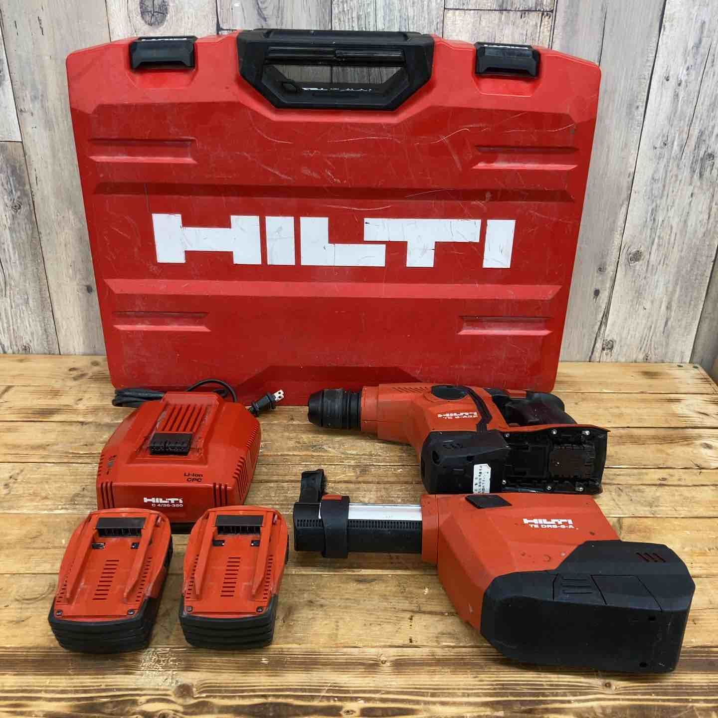 ヒルティ HILTI コードレスハンマドリル TE6-A22 TE DRS-6-A集じんシステム付 東大和店