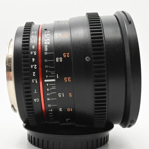 新品級の極上美品/動作◎ SAMYANG 動画用単焦点標準レンズ VDSLR
