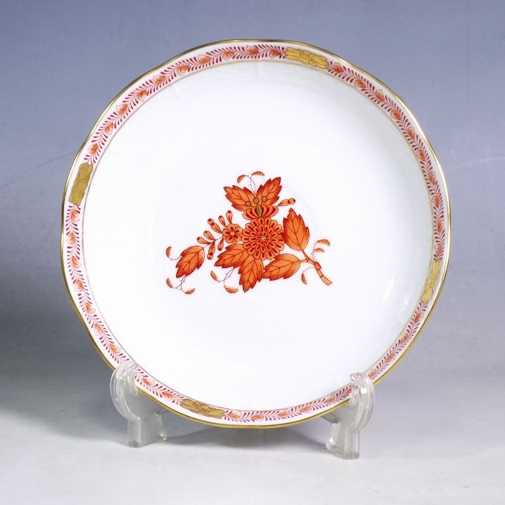 お値下げ！【HEREND ヘレンド】アポニー　オレンジ　蓋付き　スープチューリン HEREND ヘレンド】アポニー オレンジ 蓋付き スープチューリン 【公式