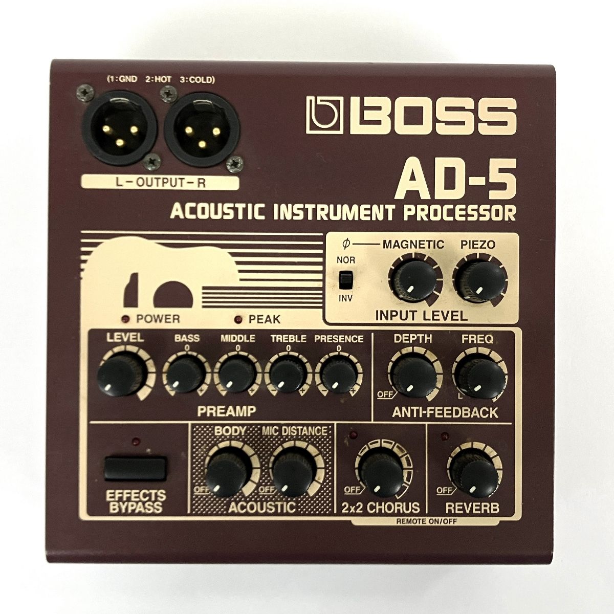 BOSS AD-5 アコースティックギター用 DI エフェクター 音響機器 中古 Y9109370 - メルカリ