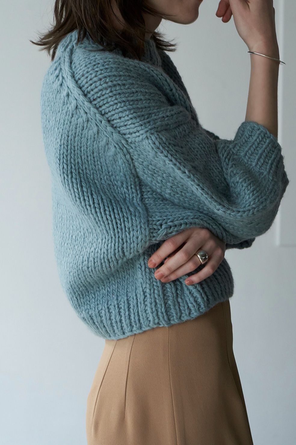 CLANE クラネ DOME HAND KNIT CLANE DOME HAND KNIT TOPS