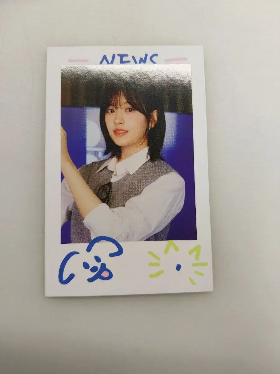 IVE ユジン　ワイドチェキ IVE(アイヴ) ユジン(YUJIN) 雑誌 マガジン チェキ ポラロイド