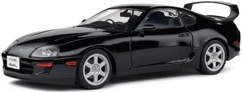 ソリド 1|18 トヨタ スープラ A80 1993 ブラック SOLIDO Supra ミニカー S1807606 並行輸入品