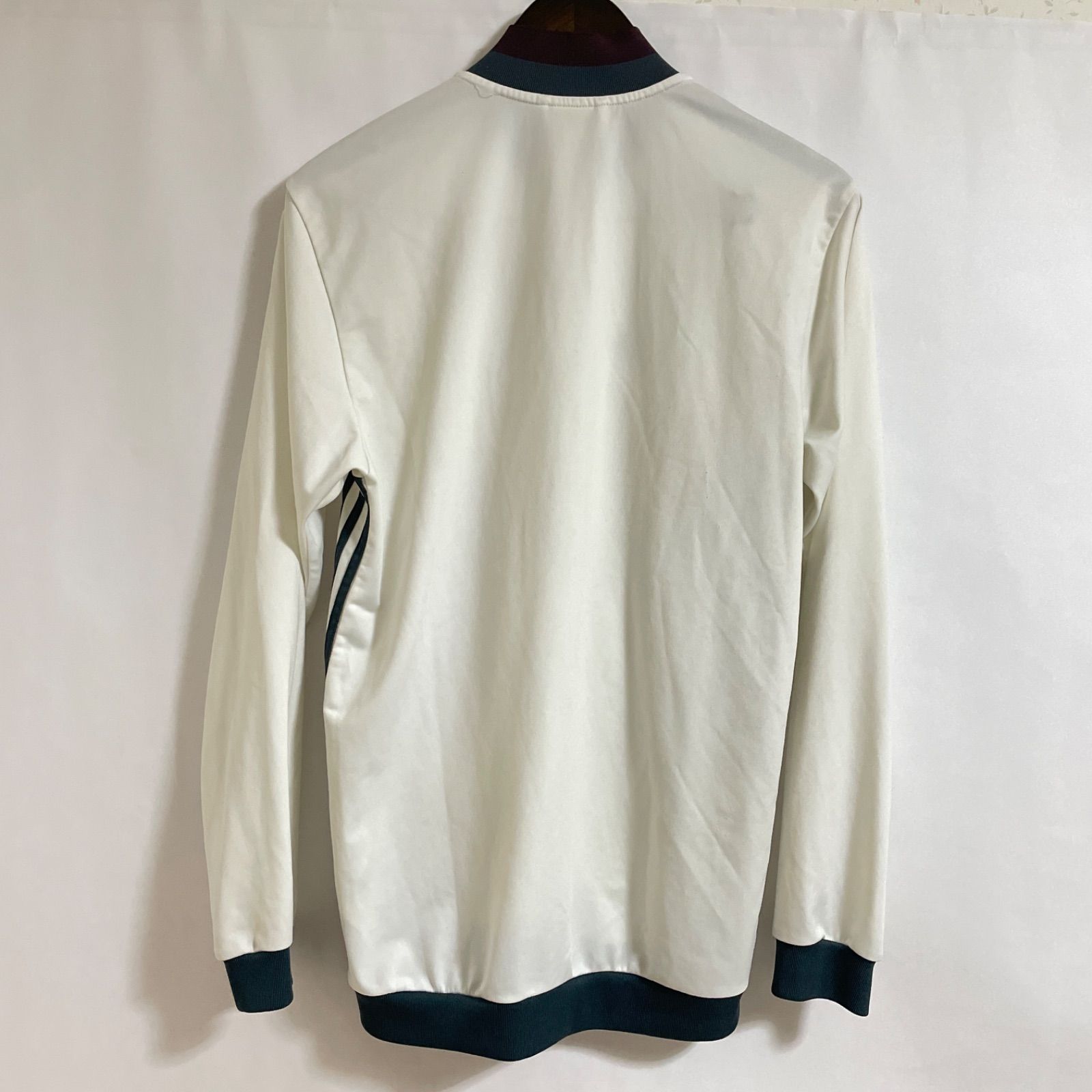 adidas AJAX トラックジャケット アムステルダム　ホワイト Vintage Adidas Ajax Amsterdam Football Jacket Soccer Track