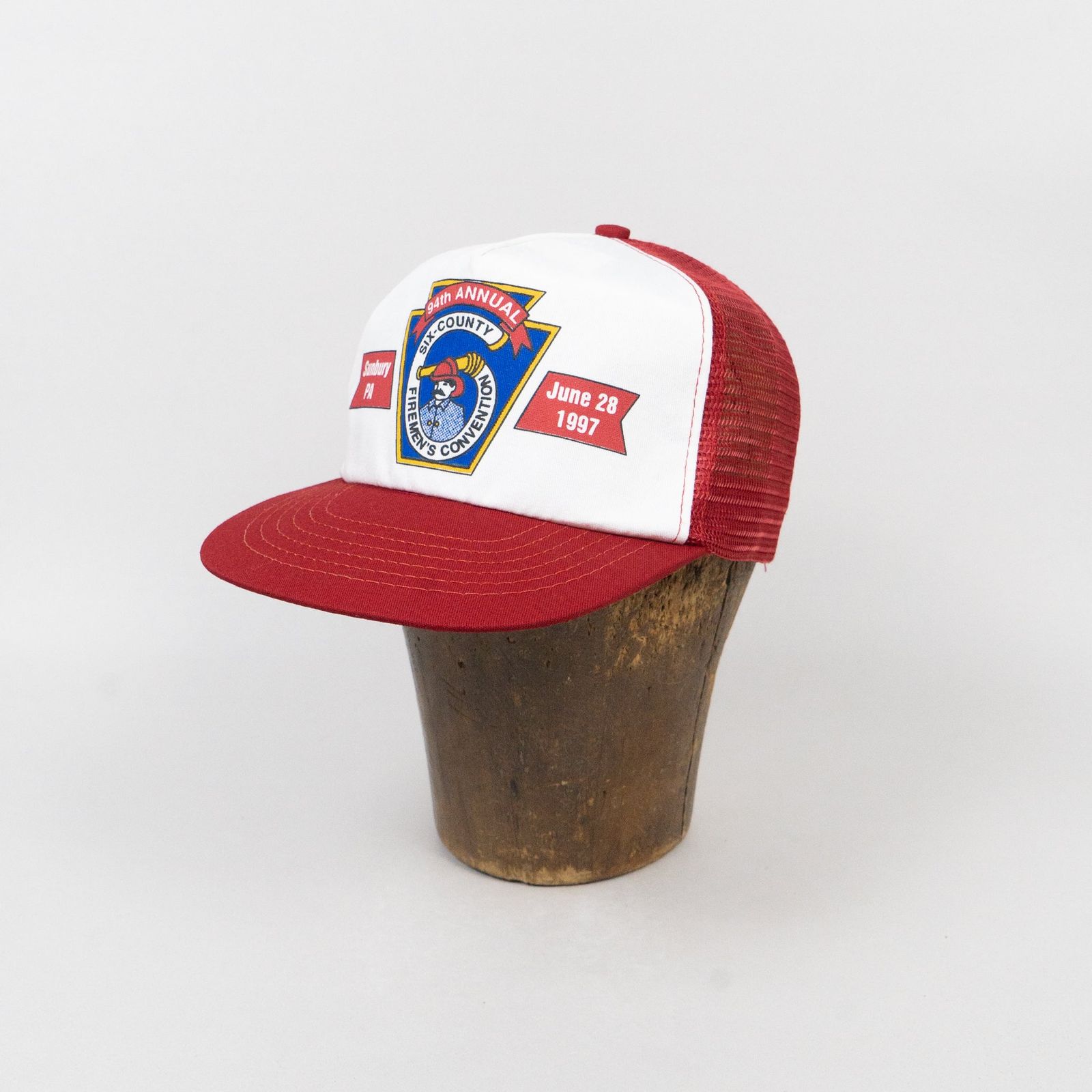 【USA製】Trident キャップ ヴィンテージ Vintage Cap 古着 雑貨 古着 90s USA製 PLATTS フロント ワンポイント 刺しゅう