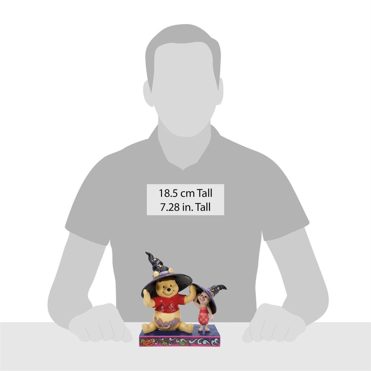 プー & ピグレット ウィッチハット 15.3cm くまのプーさん ハロウィン