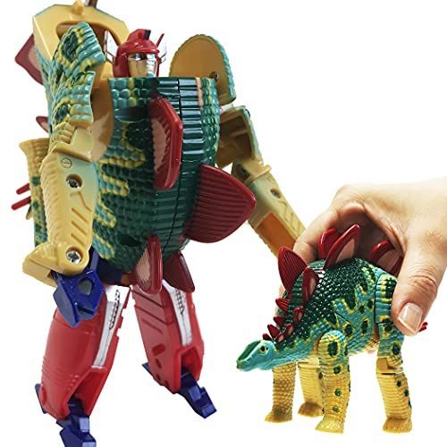 ステゴロボ かっこいいぞ！変形する恐竜ロボット 恐竜 おもちゃ 変形ロボット 変形ロボ 恐竜ロボ 立体パズル ロボット おもちゃ (ステゴロボ)