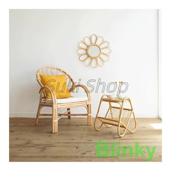 ラタンテーブル