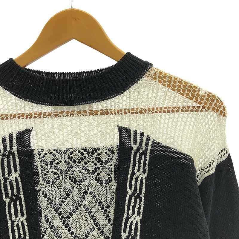 Mame Kurogouchi / マメクロゴウチ | 2020 | シアーレース透かし編み