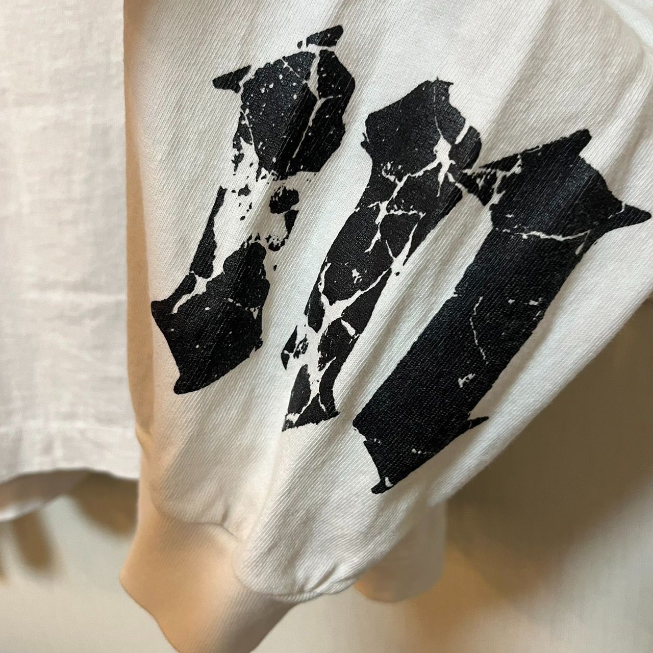 SAINT Mxxxxxx セントマイケル 22SS プリント ロンT Tシャツ XL