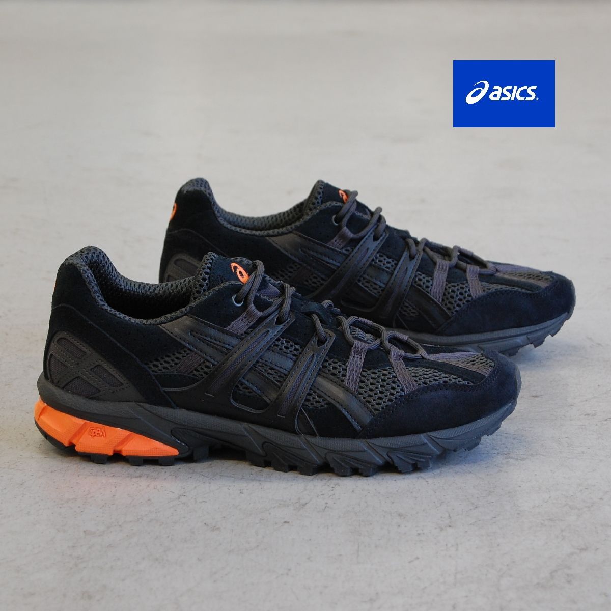 ASICS gel sonoma 15-50 black/graphite grey アシックス ゲル ソノマ 
