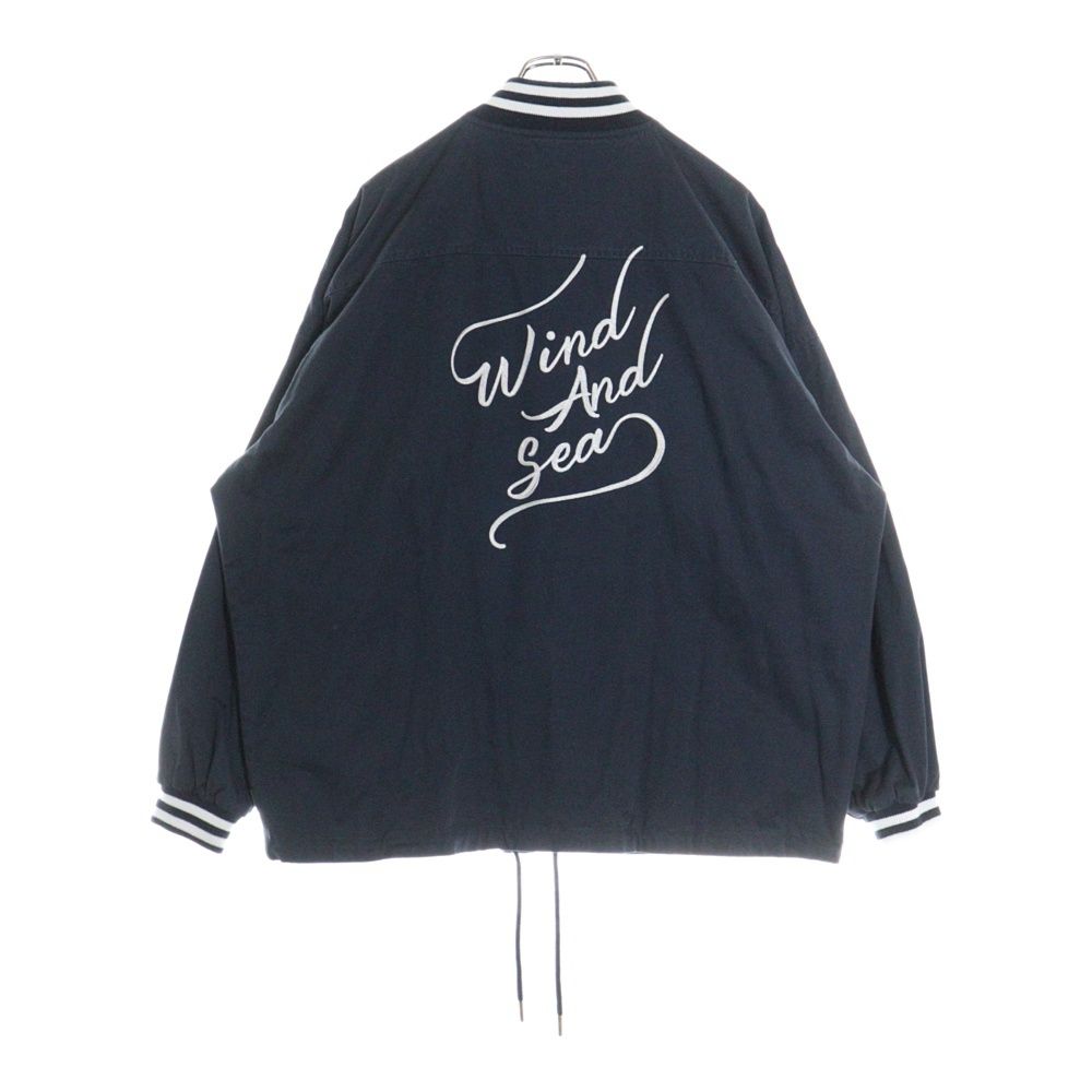 WIND AND SEA スタジャン ネイビー WIND AND SEA スタジャン ネイビー