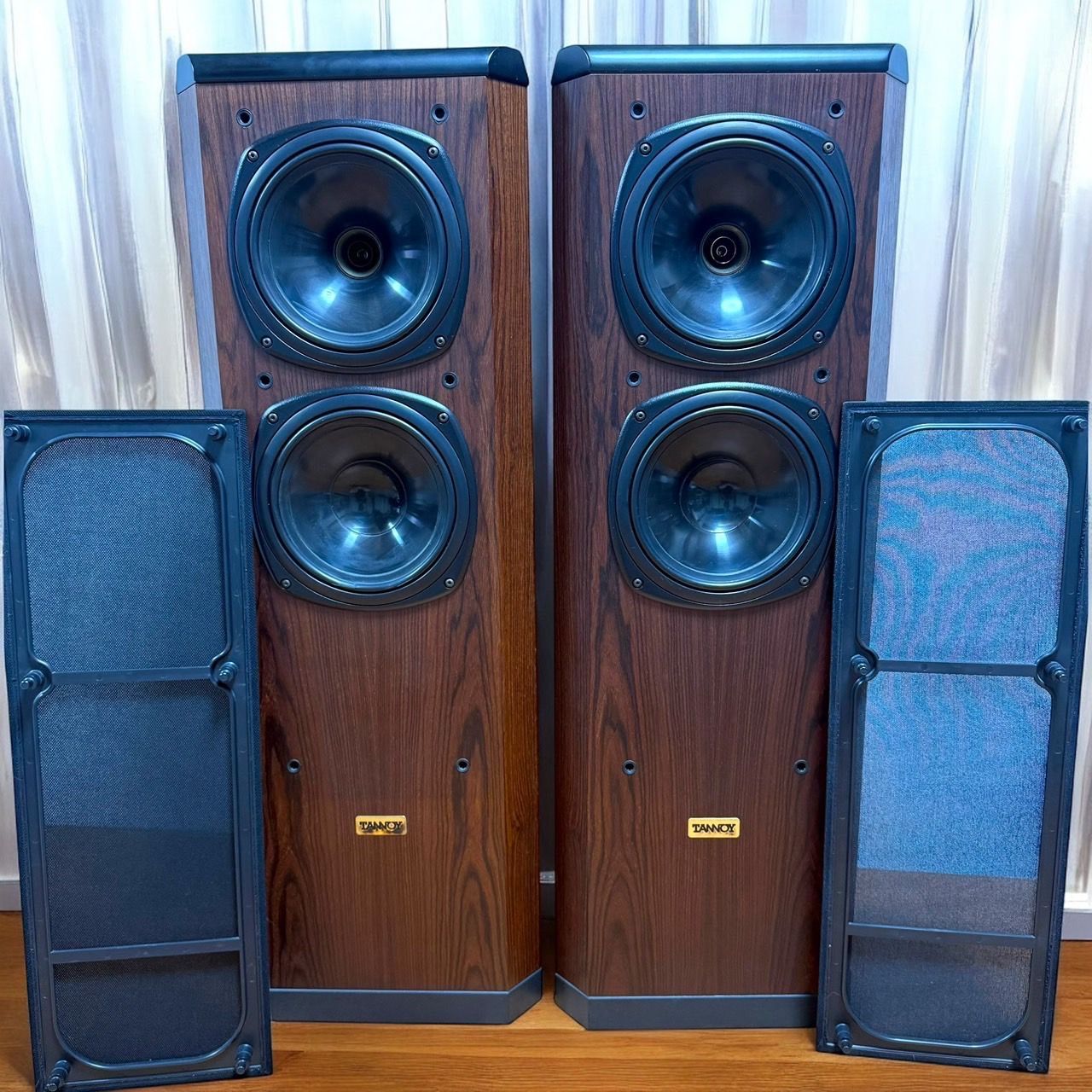 ☆良品 希少品 TANNOY D-500 ローズウッド トールスピーカー ペア ☆良品 希少品 TANNOY D-500 ローズウッド トールスピーカー ペアの
