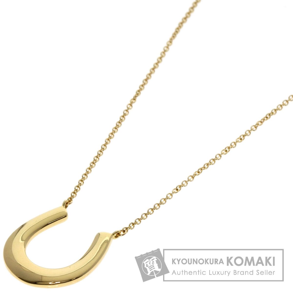 TIFFANY&Co. ティファニー ホースシュー ネックレス K18YG レディース  