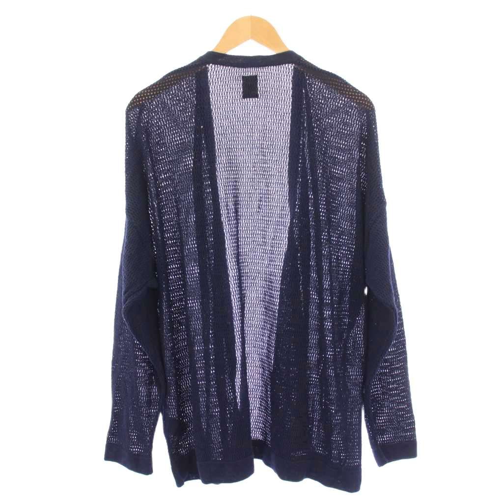 バトナー BATONER ONLY ARK 別注 24SS NO COLLAR MESH CARDIGAN