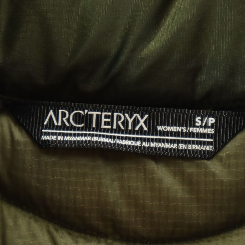ARC&#39;TERYX - アークテリクス セリウムベスト 119090 ダウンベスト S カーキ ARC&#39;TERYX レディース ARC'TERYX アークテリクス セリウムベスト 119090 ダウンベスト