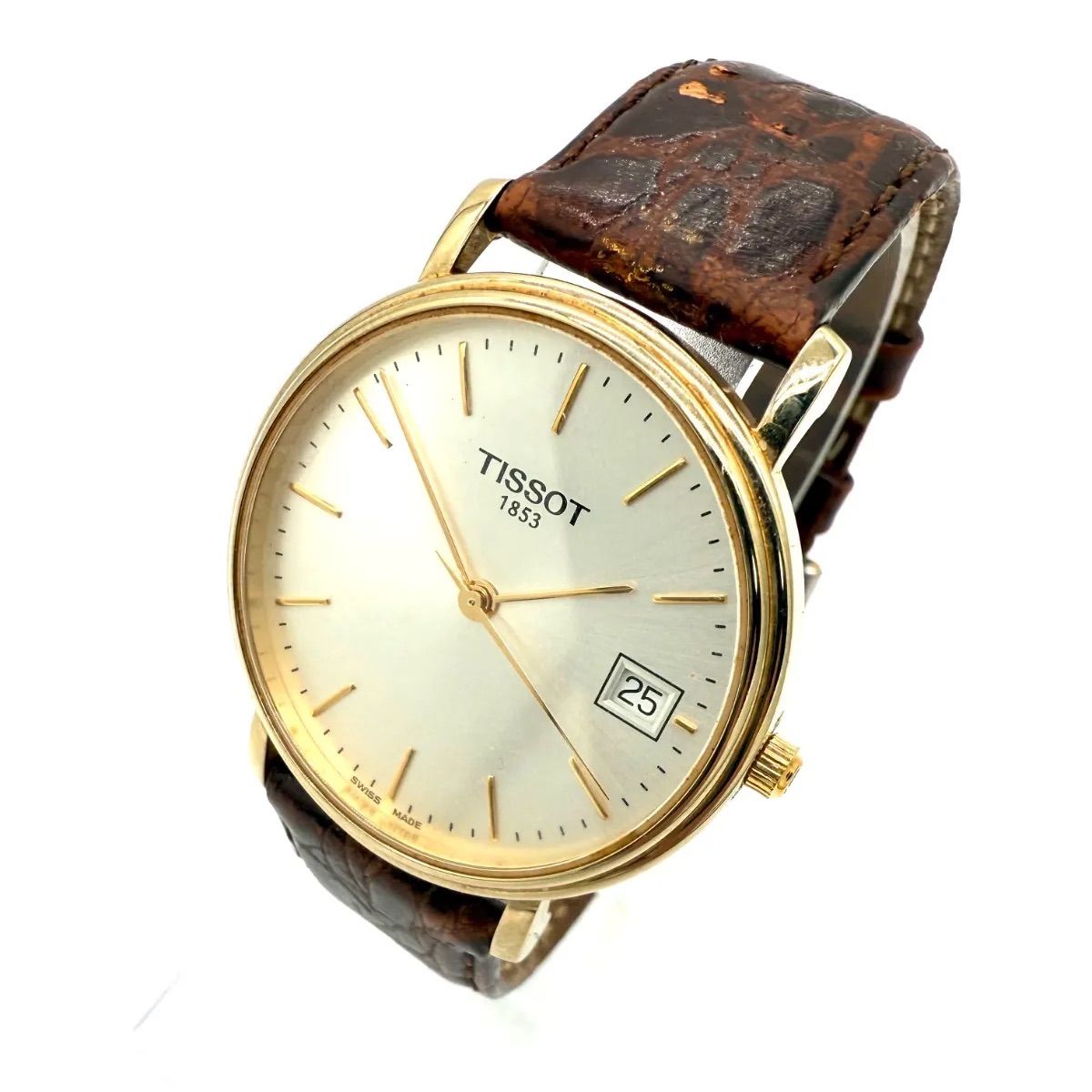 ジャンク品】TISSOT ティソ 1853 メンズ腕時計 動作未確認-直売最安