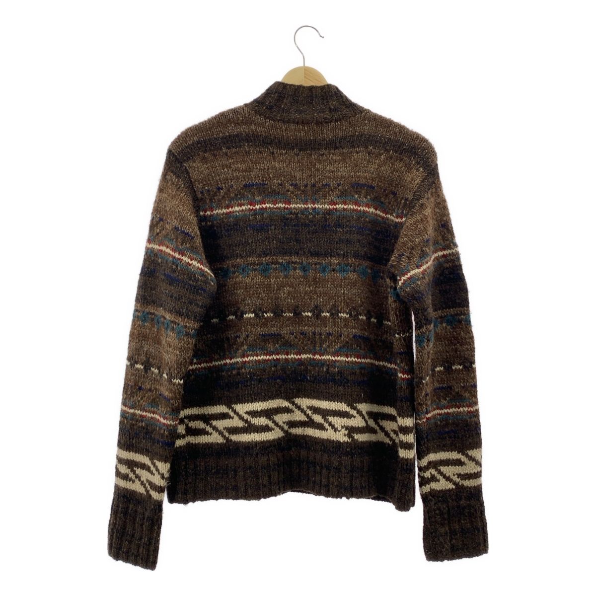 RRL ネイティブハンドニットジャケット サイズS RRLネイティブニットウールジャケット S