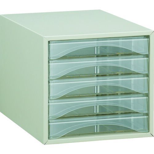 ＴＲＵＳＣＯ レターケース Ａ４型・浅型タイプ ５段