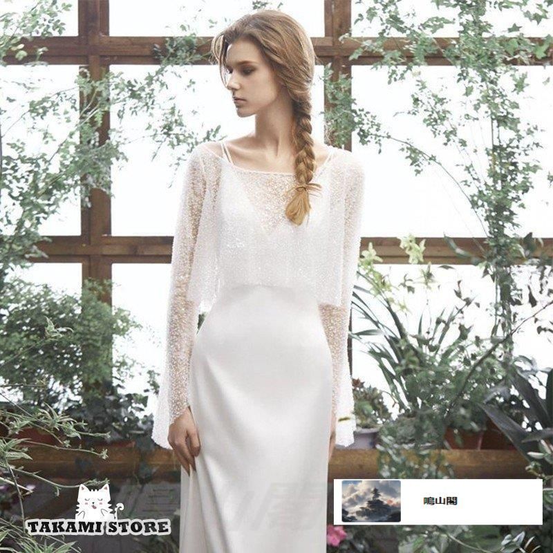 ウエディングドレス レース セットアップ 大きいサイズ 小さいサイズ スレンダーライン トレーンドレス 袖あり 長袖 Vネック 二次会 花嫁 WP数量 価格926 USTAUSTRALIA_COM_AU