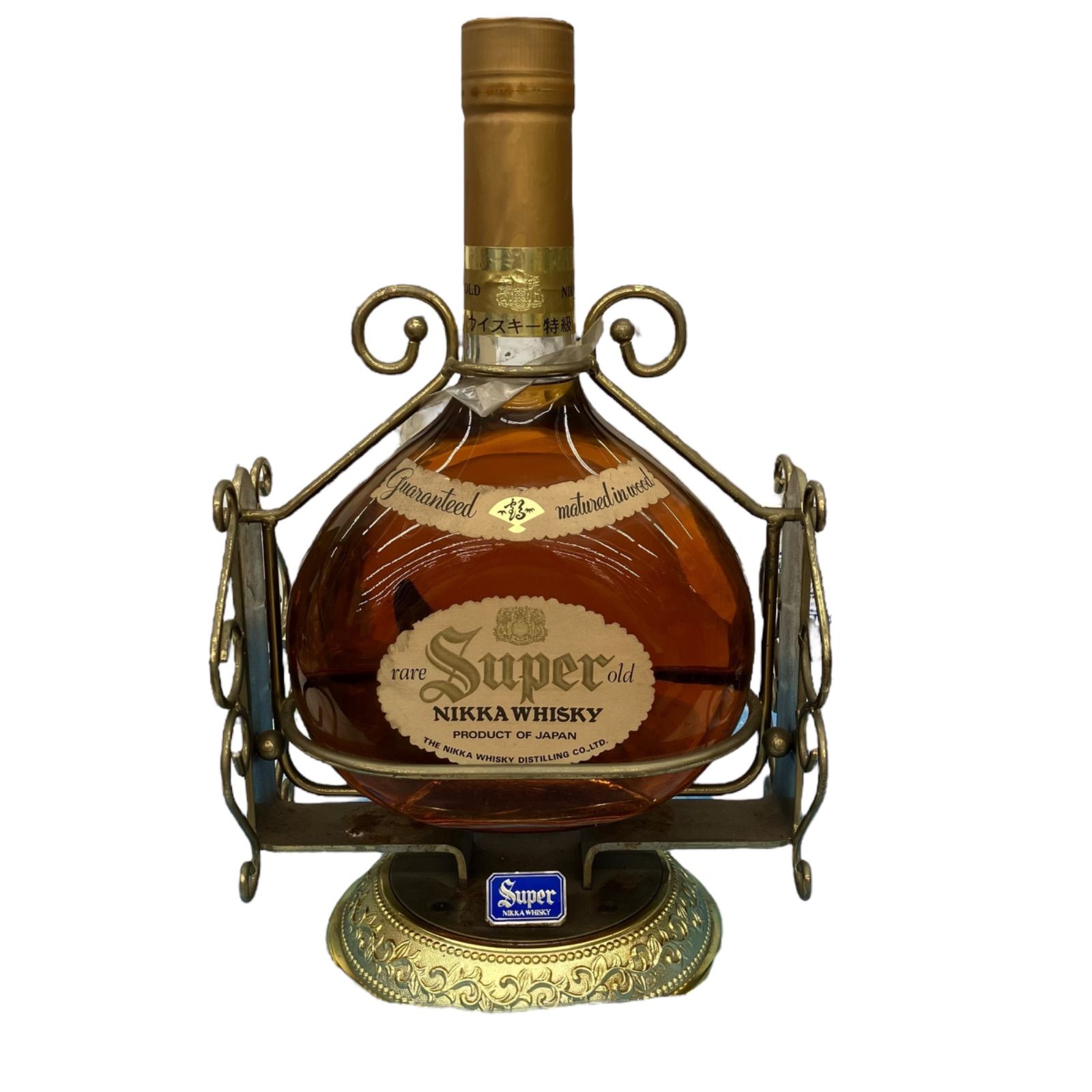 【ニッカウイスキー】スーパーニッカ1890mlハーフガロン クレードル付 終売品 スーパーニッカ - 株式会社久本酒店 Official Comprehensive Site